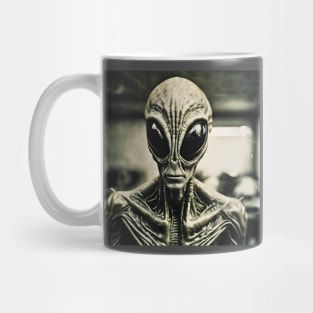 Vintage Alien Mug